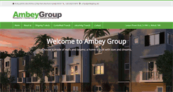 Desktop Screenshot of ambeygroup.net