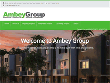 Tablet Screenshot of ambeygroup.net